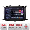 Navigatie Kia Carens 2013-2018 Edotec Kit-2023 8 core QLED 2K 16+512 360 Android Waze USB Navigatie Internet Youtube Radio CarStore Technology