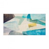Covor printat, FOREST 70x140 cm, lavabil cu spate antialunecare, inaltime