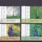 PASARI PAUNI SERIE CU TABS IN LIMBA ENGLEZA,2019 MNH ** ROMANIA.