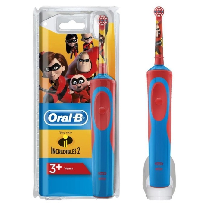 Periuta de dinti electrica pentru copii Oral-B D12.513 Vitality, Curatare 3D, The Incredibles Periuta de dinti electrica pentru copii Oral-B D12.513 Vitality, Curatare 3D, The Incredibles