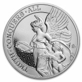 5 oz 2022 Saint Helena - The Queen's Virtues: Truth - .999 Silver Coin 5 oz