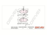Dr!ve+ DP1010.10.0284 set placute frana,frana disc