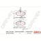 Dr!ve+ DP1010.10.0284 set placute frana,frana disc