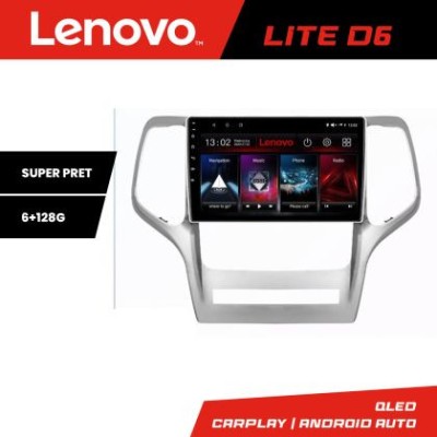 Navigatie Jeep Gran Cherokee 2011-2013 Lenovo Kit-GRCHE 8 core 6+128 GB Android Waze USB Navigatie Internet Youtube Radio CarStore Technology foto