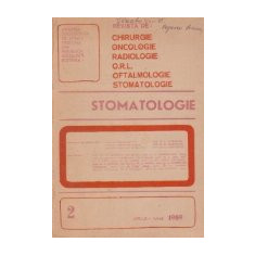 Stomatologia - Revista a societatii de stomatologie, Aprilie-Iunie 1989