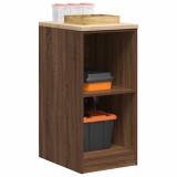 Gossi dulap de depozitare pentru garaj stejar maro 40x51x85 cm