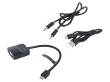 Adaptor mini HDMI la VGA, 0,15m, negru