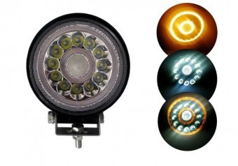 Proiector de lucru cu DRL portocaliu 40w HAL193 foto