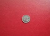FRANTA - Moneda istorica 50 CENTIMES 1918 ( 2,5 grame Argint 0,835 ) - AUNC