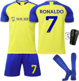 Set Ronner tricou de fotbal pentru copii, echipat cu tricouri, pantaloni scurți, Oem
