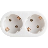 Multistecker Vision Touch 307.1901, 2 prize, Alb