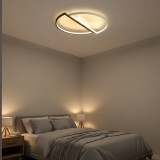 Lustra LED cu telecomanda VECTOR ARCUS, 35W, 2 Elemente, lumina Rece/Calda/Neutra, Dimabila, Alb Negru