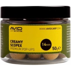 Pop Up Avid Premium, Creamy Scopex, 14mm, 50g foto