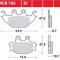 Set placute frana TRW MCB760 - Adly - CAN-AM 250 - Kymco KXR - Maxxer - MXU 250-500 - TGB Blade - Yamaha YZF-R 125 (08-13)
