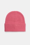 Jack Wolfskin căciulă din amestec de l&acirc;nă FUZZY culoarea roz, A65238