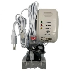 Detector de Gaz cu Electrovalva 220V Roval 3/4&quot; 3M