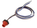 Conector M12 4 pini tată drept cu cablu 0,5m IP67 LUTRONIC