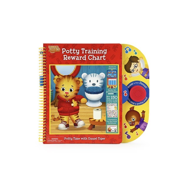 Daniel Tiger Potty Training Reward Chart