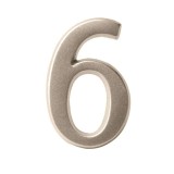 Semn Cifra Cu Adeziv Fixare - 50mm / Nichel / 0