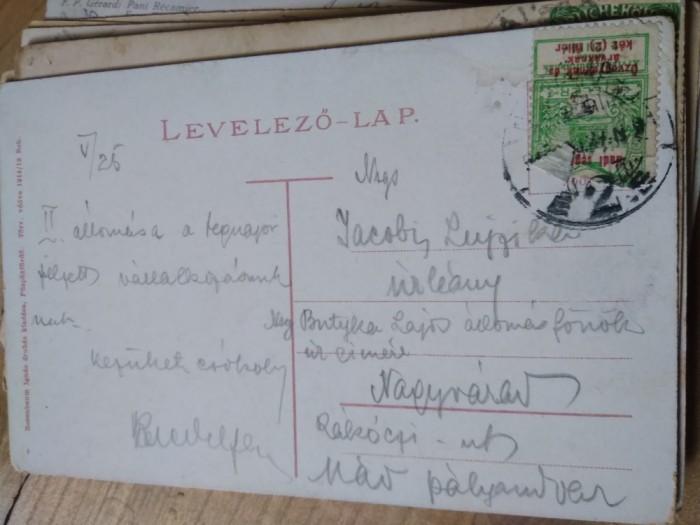 Ilustrata circulatie Imperiul AustroUngar (A)
