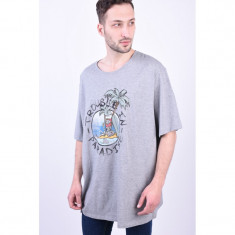 Tricou Jack&amp;amp;Jones Jorsurfskull Light Grey Melange foto