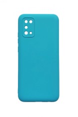 Husa telefon compatibila cu Samsung Galaxy A02s, Albastru, Cu interior de catifea, 170HT