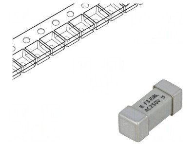 Siguranță ardere rapidă 3.15A 250V SMD foto