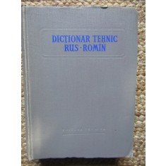 Tarasof Miron (red.) - Dictionar tehnic rus-roman (Editia: 1956)
