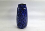 Vaza din Ceramica glazurata SCHEURICH fat lava albastru cobalt glazurare marmorata _ 203 26