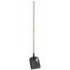 Lopata Strend Pro Profi cu Coada Lemn, Lama Otel 28x24 cm, Lungime 130cm, pentru Pamant