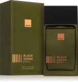 Apa de toaleta Avon Black Suede Real pentru barbati 100 ml , parfum lemnos-aromatic cu note de bergamota, lavanda si mosc, pentru barbatul autentic, p