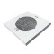 Capac camin cu rama din PVC 1.5 tone &ndash; 100x100x10 cm