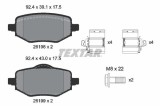 TEXTAR 2619801 Q+ set placute frana,frana disc