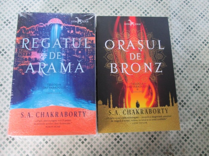 S. A. Chakraborty - Trilogia Daevabadului, Orasul de bronz si Regatul de arama