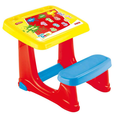 Masuta de studiu cu scaun - Colorata PlayLearn Toys foto