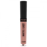 Ruj lichid Matte to Last 24H 500 Dazzling Nude, 3.7ml, Miss Sporty