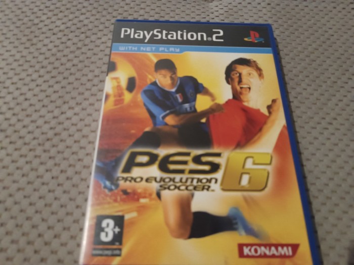 Joc PES (Pro evolution soccer) 06 complet in carcasa originala pentru ps2 playstation2 ps 2 original