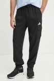 adidas pantaloni Essential barbati, culoarea negru, JF3538