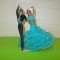 PAPUSI spaniole de COLECTIE marca MARIN CHICLANA , cuplu dansatori de FLAMENCO