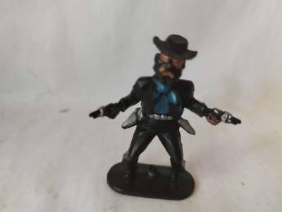 bnk jc Figurine de plastic - Jean Hoeffler - cowboy cu pistoale foto