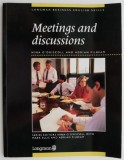 Cumpara ieftin Meetings and Discussions: Nina O&#039;Driscoll, Adrian Pilbeam - Carte Engleza, Stare Buna/Foarte Buna