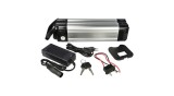 VHBW Baterie E-Bike pentru Prophete Alu-Rex / Hagebaumarkt / Hofer / Praktiker / Aldi - 10.4 Ah 24 V Li-Ion, negru / s