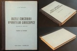 Rara Aviatie Aeronautica GIROSCOP &ndash; BAZELE CONSTRUIRII APARATELOR GIROSCOPICE. V.A Pavlov UZ INTERN 260 pag 182 fig 1952 Ed Tehnica Traducere din Rusa