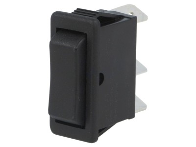 Comutator Basculant Negru 16A 250V foto