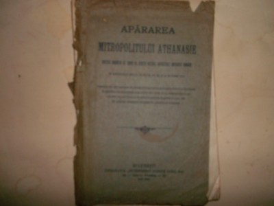 APARAREA MITROPOLITULUI ATHANASIE foto