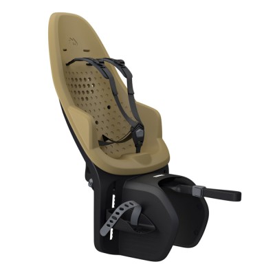 Scaun pentru copii, Thule Yepp 2 Maxi Fennel Tan Rack mounted, cu montare pe bicicleta in spate foto