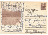 carte postala-RESITA-Lacul Valiug-Debarcaderul