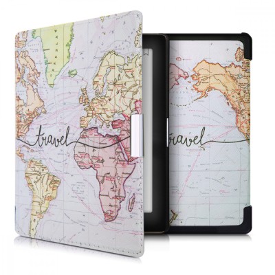 Husa pentru Kobo Aura Edition 1, Piele ecologica, Multicolor, 31484.32 foto