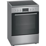 Aragaz, BOSCH, HKR39C250, 2 zone de gatit, 66 l, Argintiu