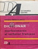 Cumpara ieftin Dictionar morfosintactic al verbelor franceze - 1984 - Ovidiu Franculescu (K251)